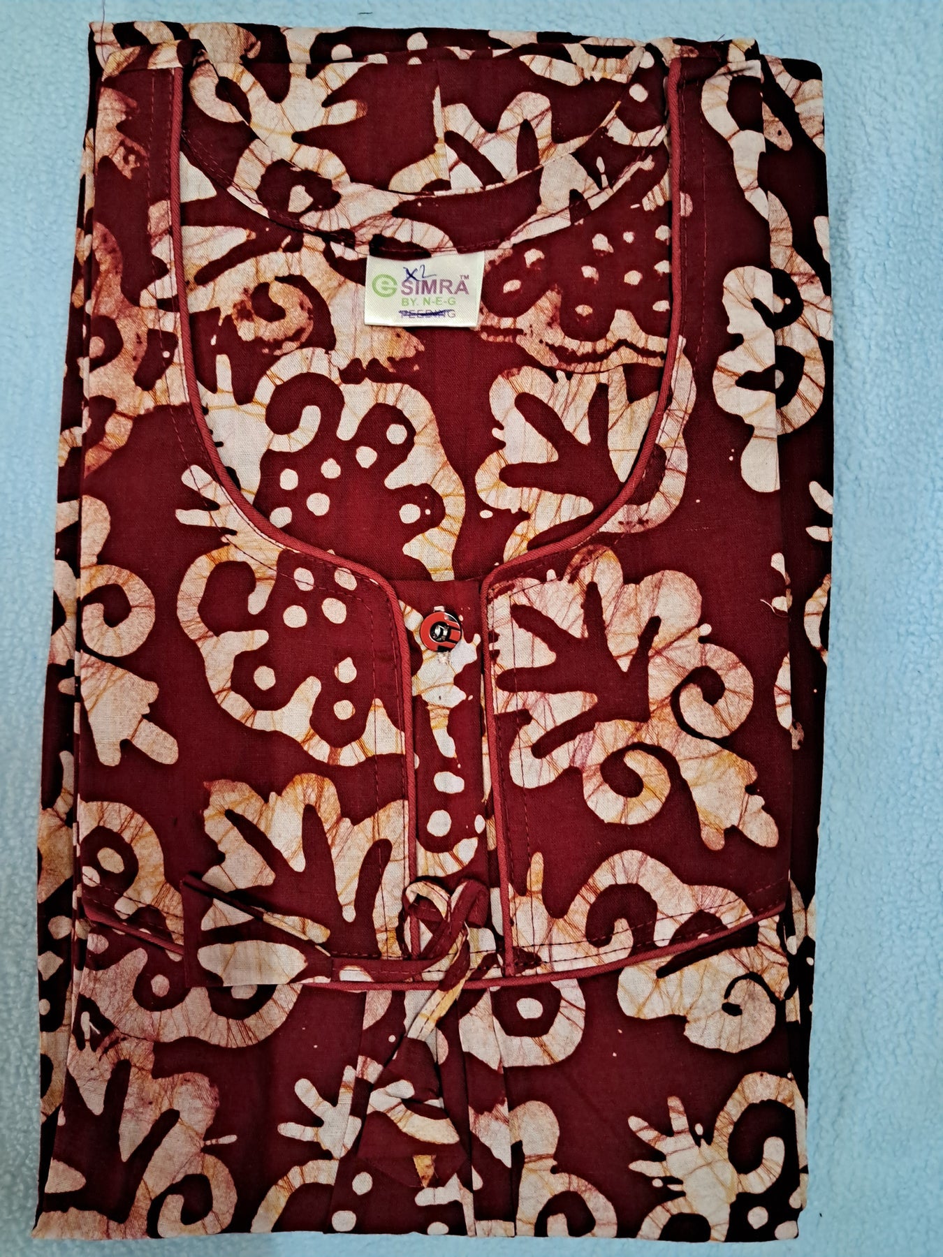 NIGHTY80- Batik print nighty