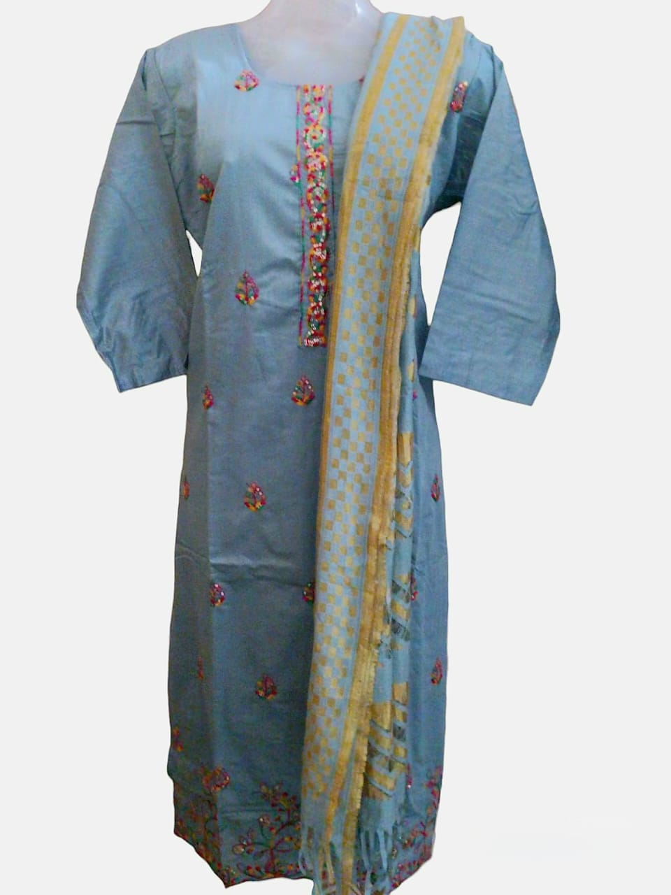 CHST10- Chanderi silk suit