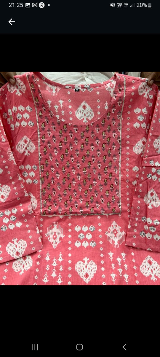 ECK1- Side slit kurti