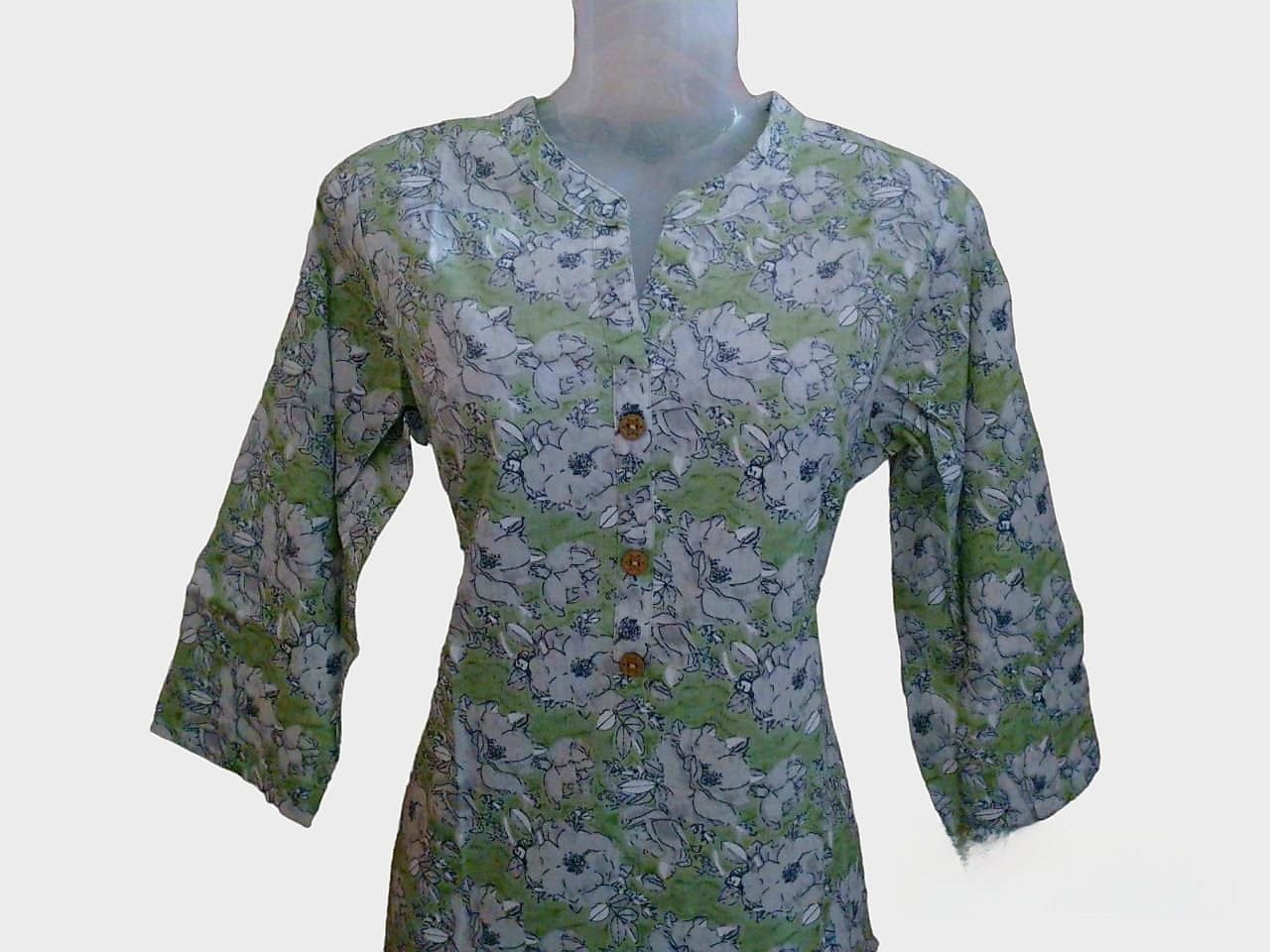KK1- Mandarin collar kurti
