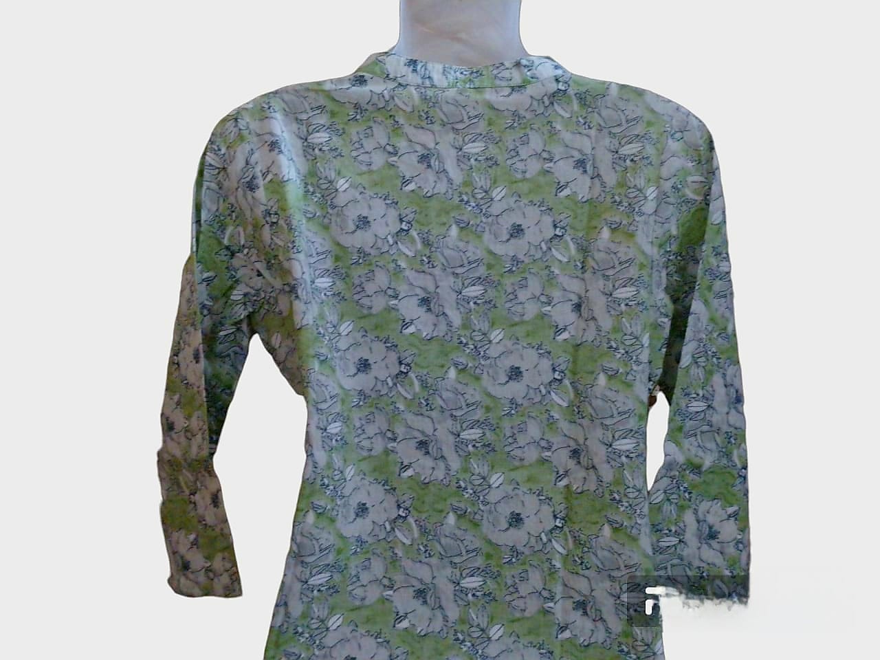 KK1- Mandarin collar kurti
