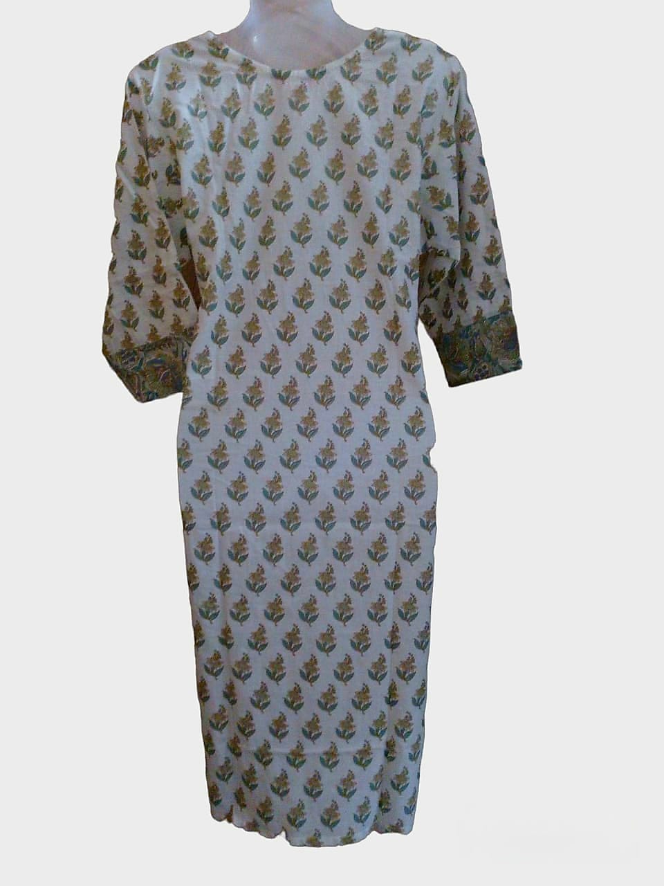 KUR7- Patchwork kurti