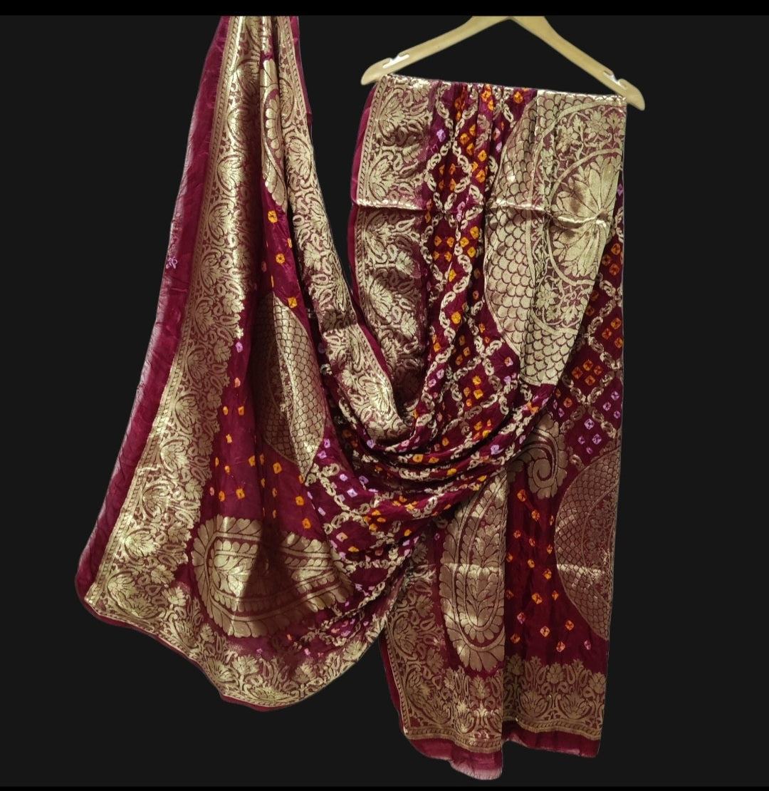 Banarasi silk duppattas