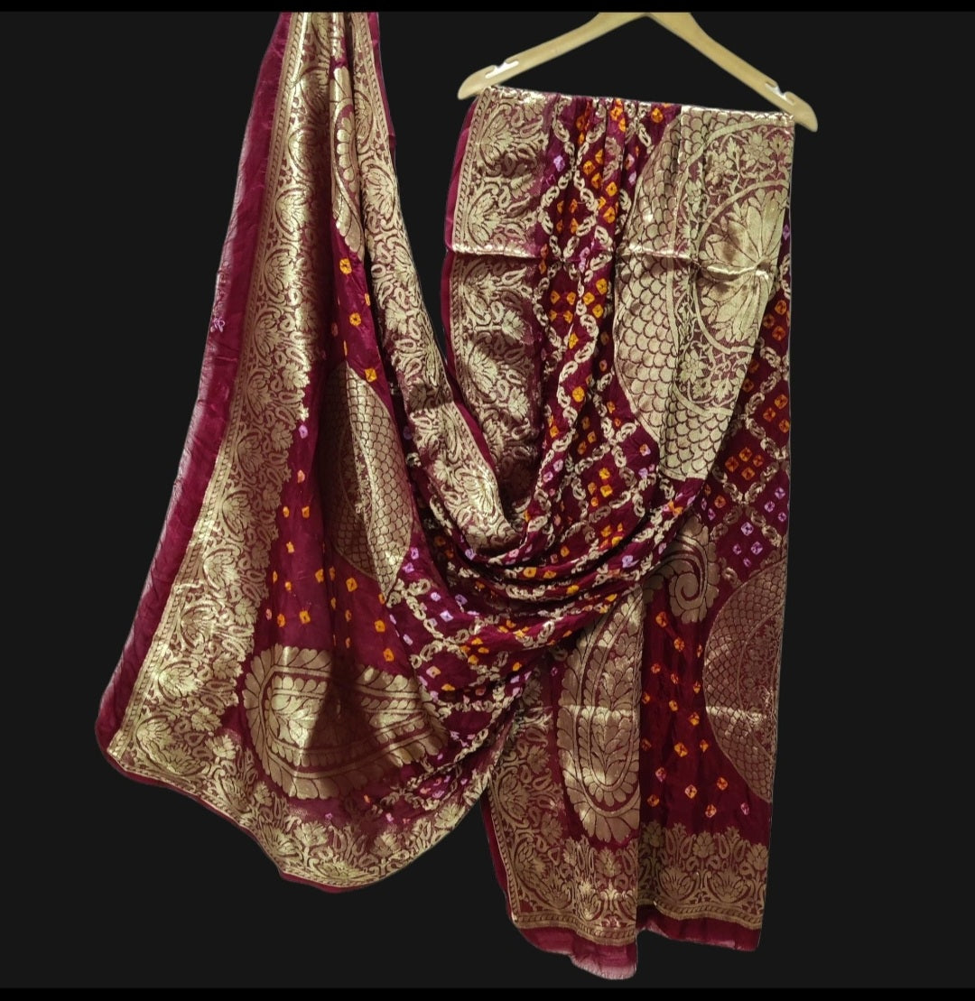 Banarasi silk duppattas