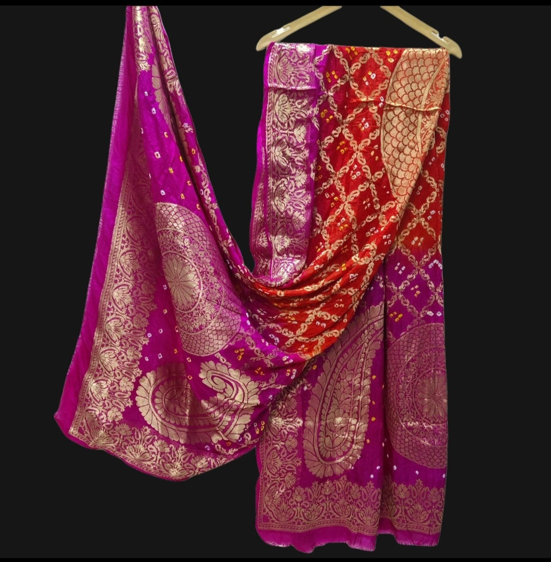 Banarasi silk duppattas