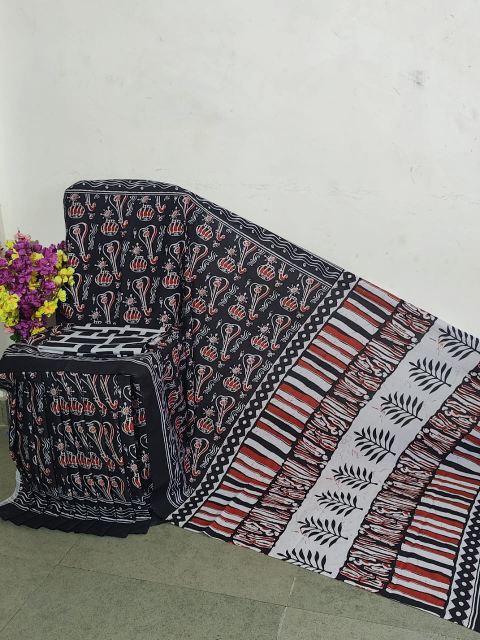 Cotton Mul-mul Saree