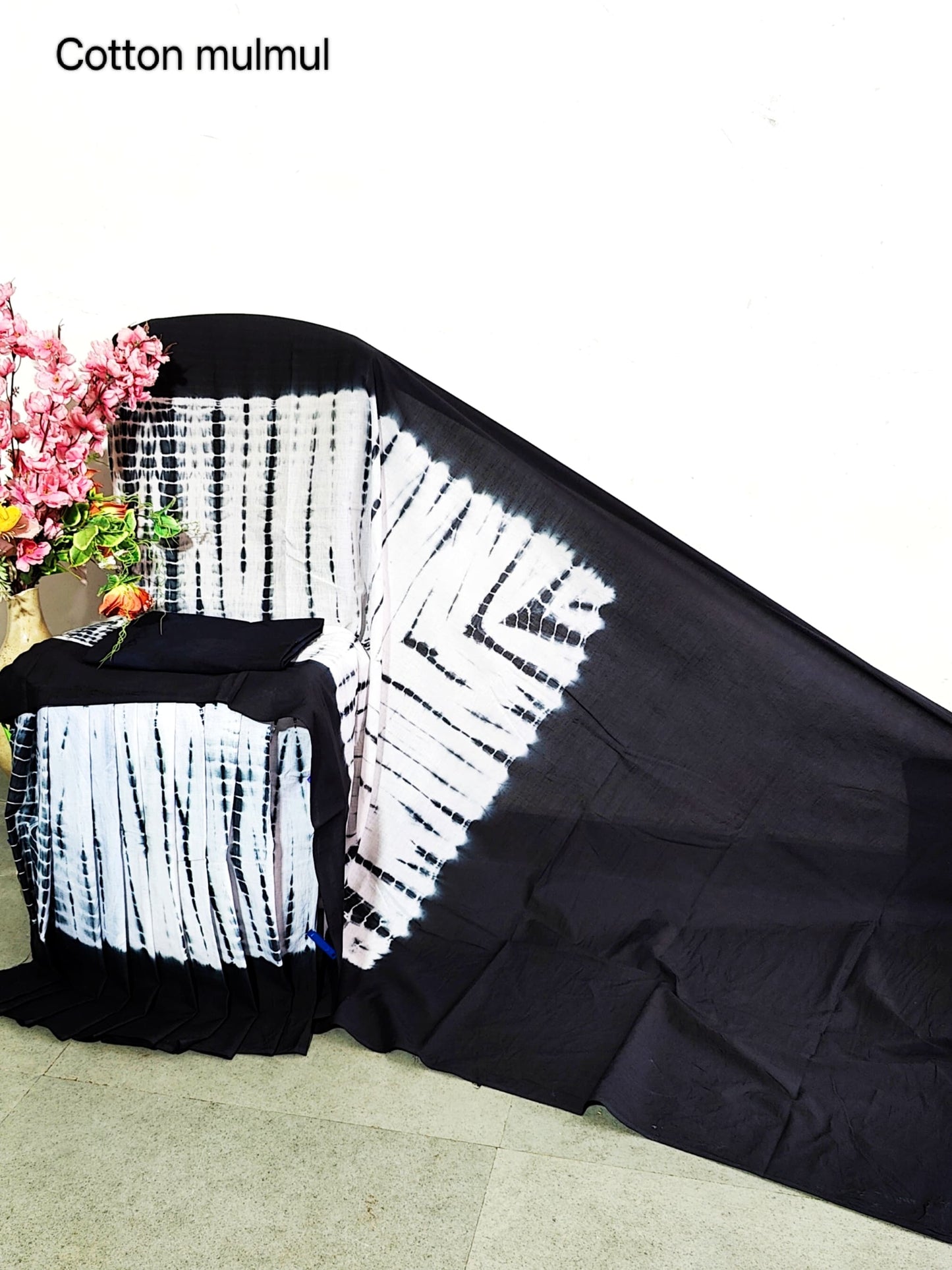 Cotton Mul-mul Saree