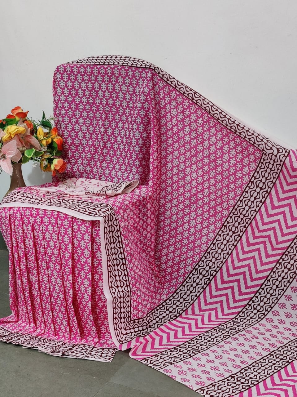 Cotton Mul-mul Saree
