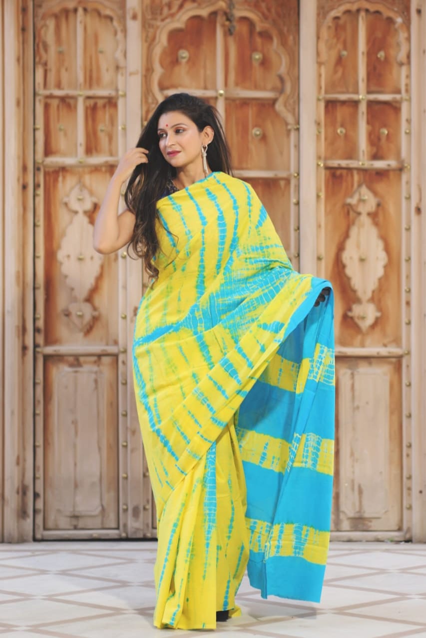 Cotton Mul-mul Saree