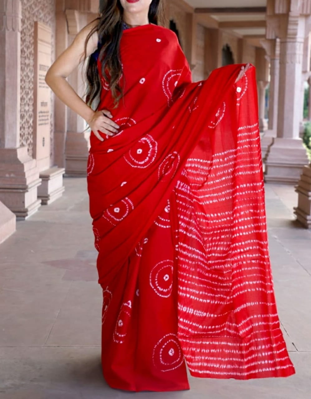 Cotton Mul-mul Saree