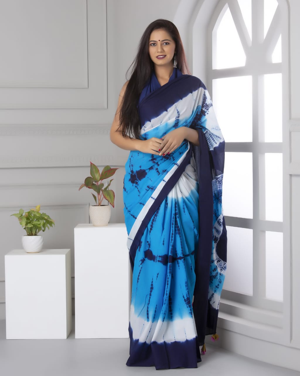 Cotton Mul-mul Saree