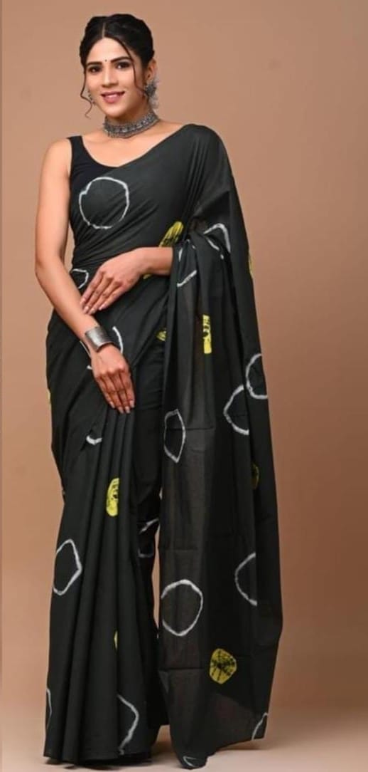 Cotton Mul-mul Saree