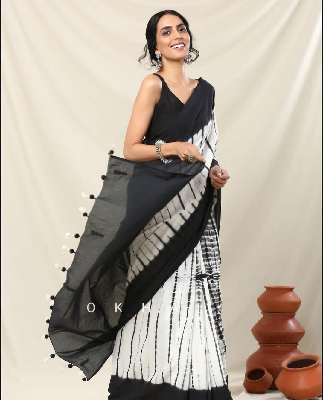 Cotton Mul-mul Saree