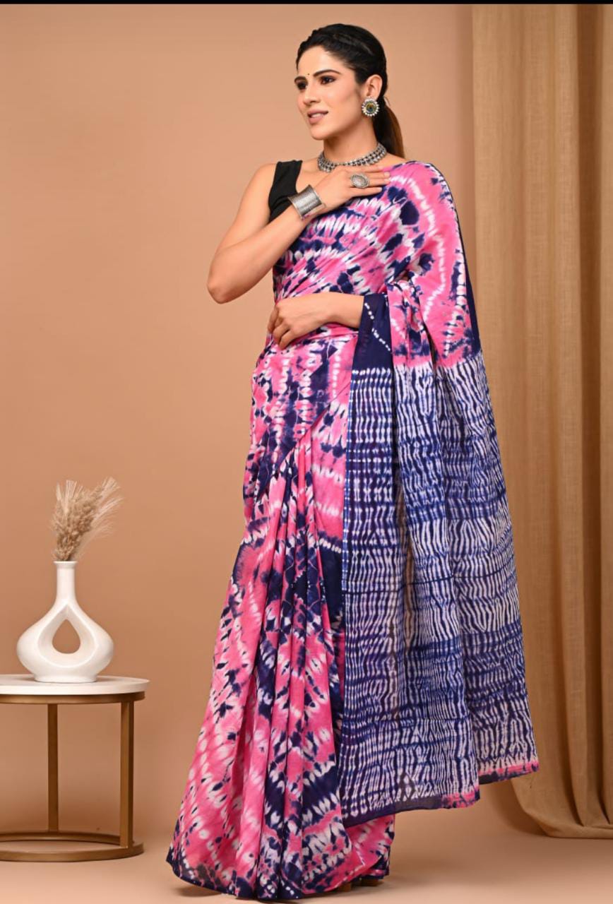 Cotton Mul-mul Saree