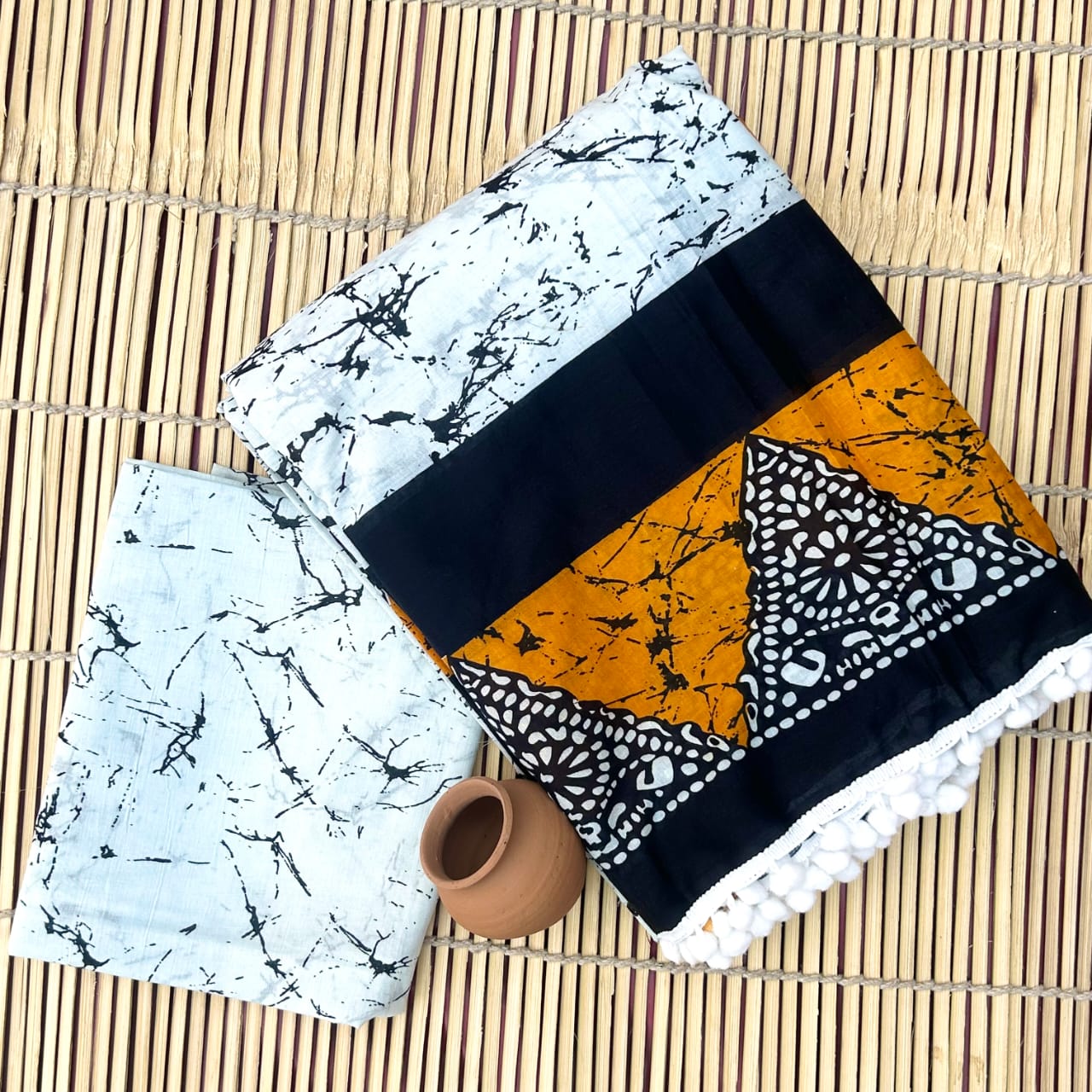 Cotton Mul-mul Saree