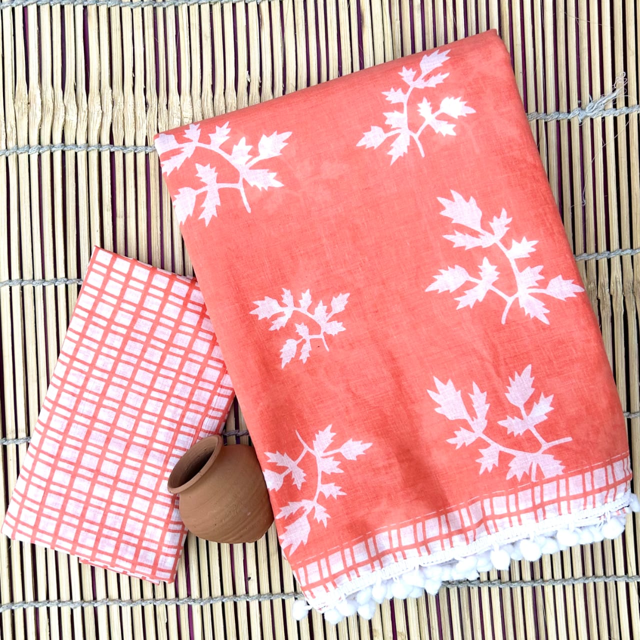 Cotton Mul-mul Saree