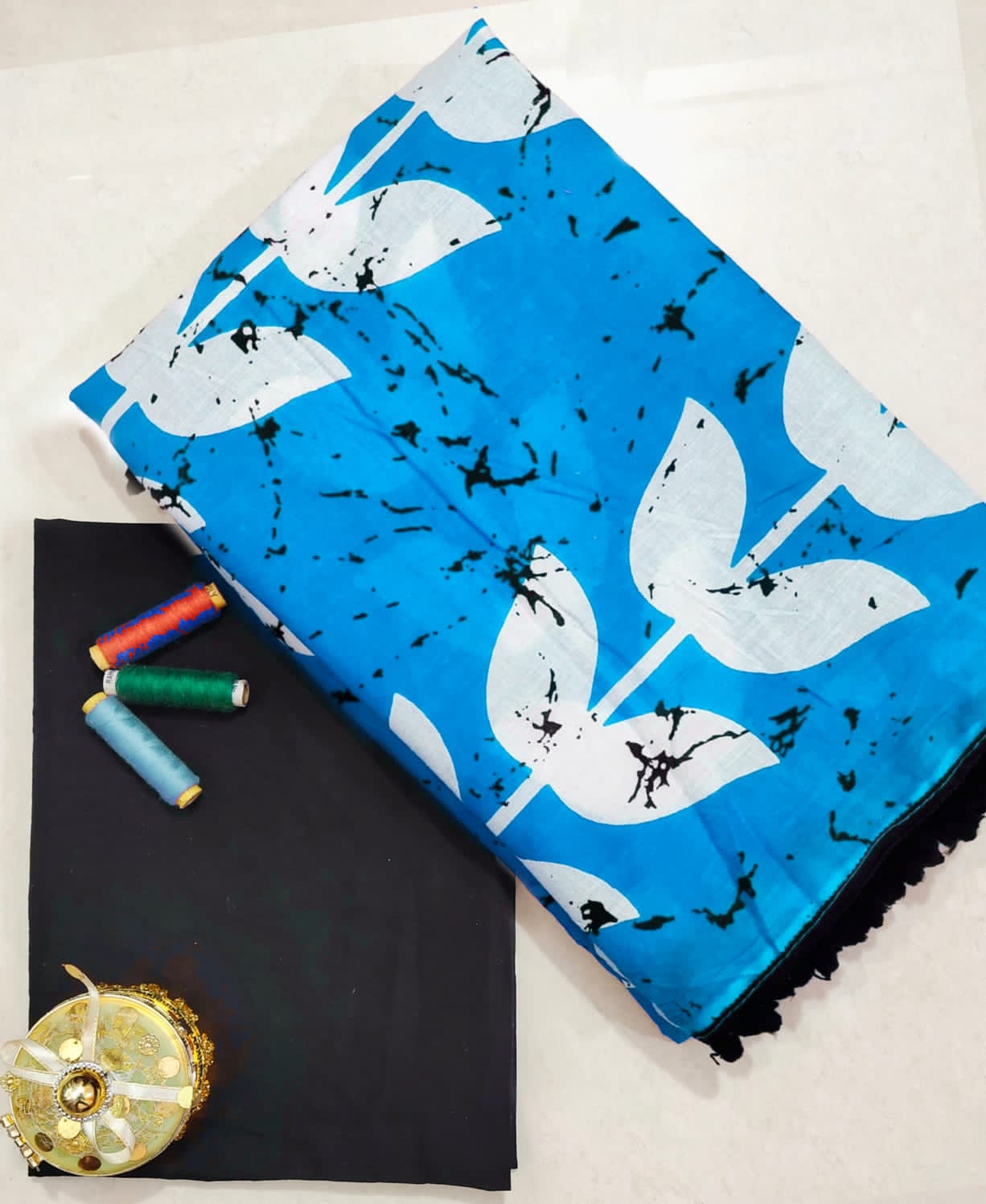Cotton Mul-mul Saree