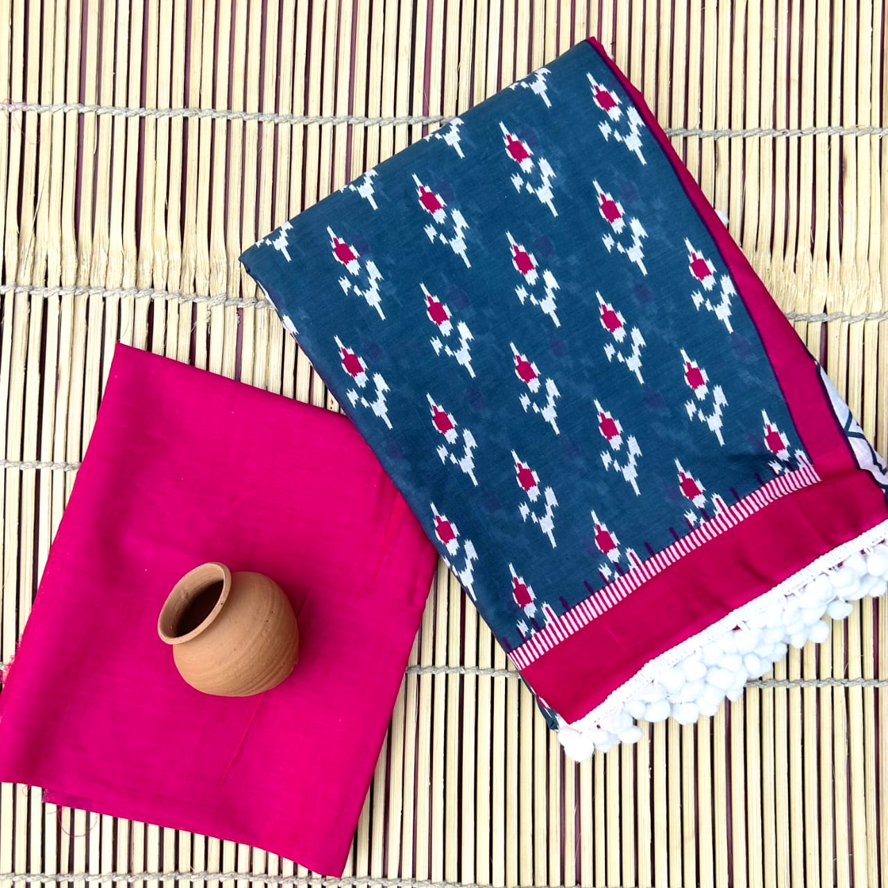 Cotton Mul-mul Saree