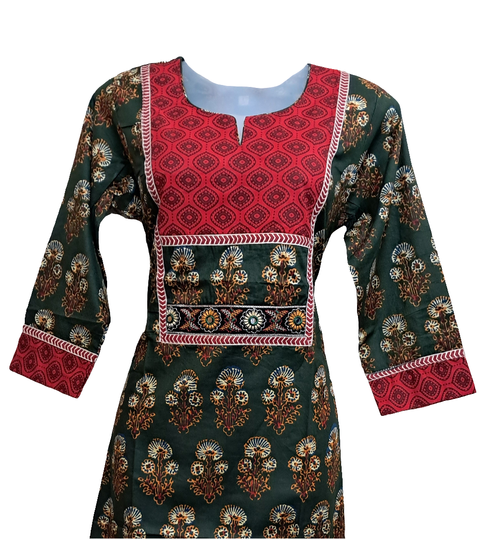 CKUR6- SIDE SLIT KURTI