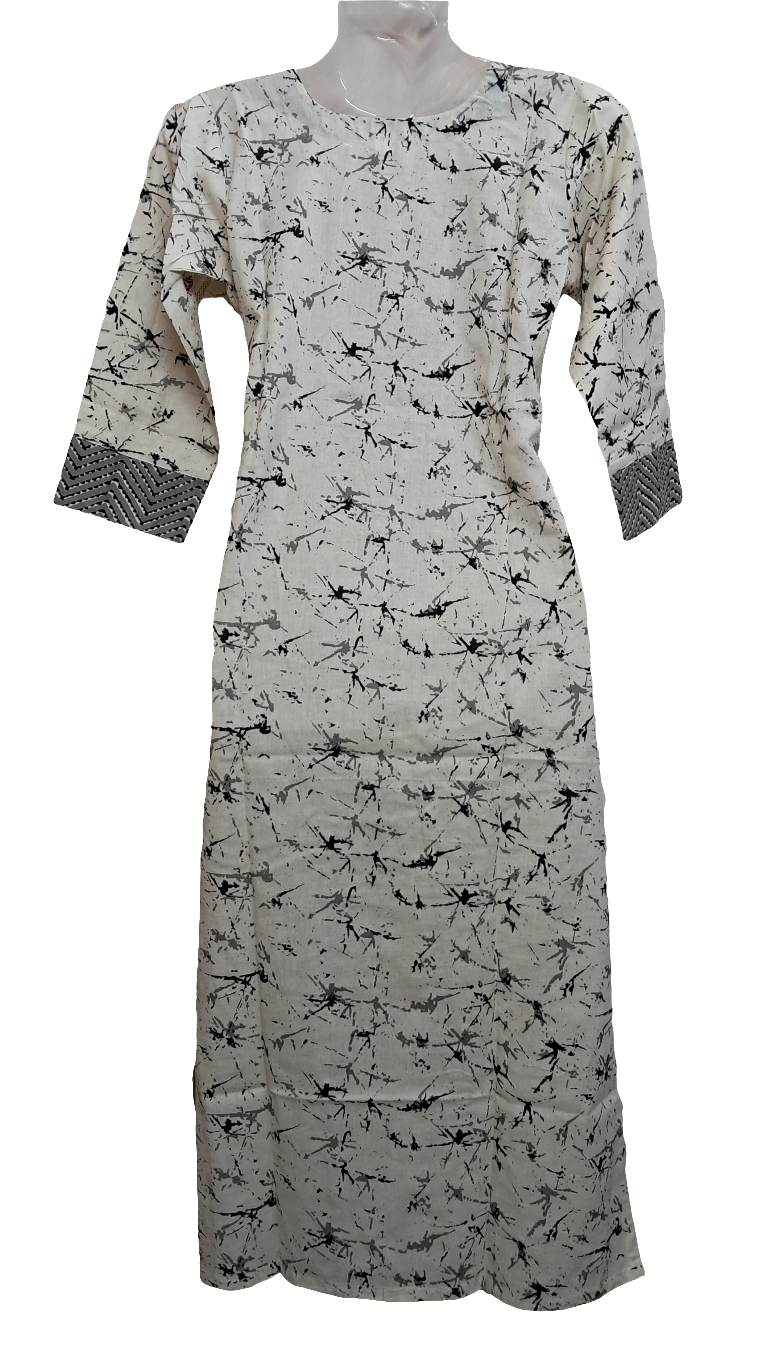 CKUR2- NECKWOK KURTI
