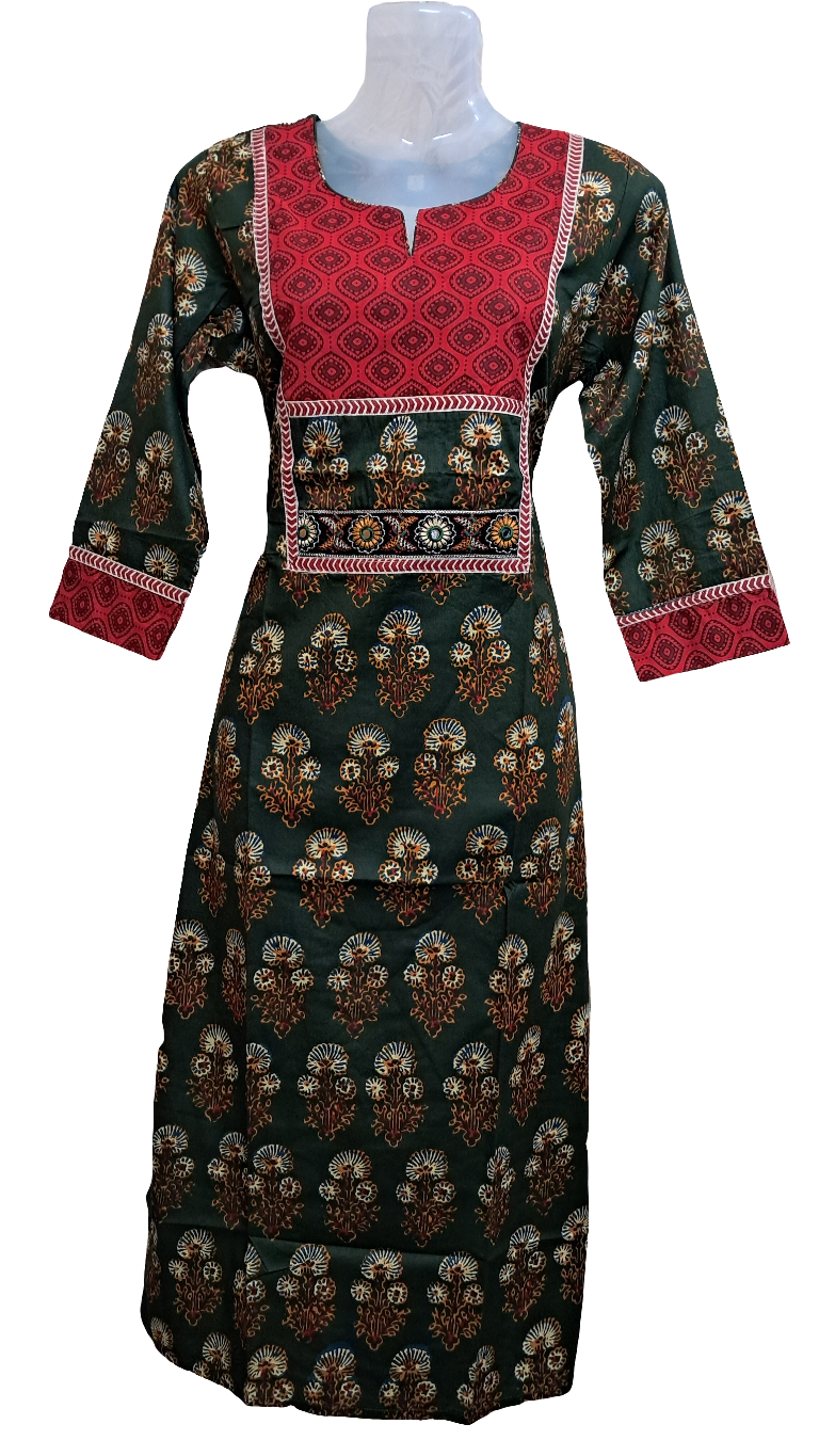CKUR6- SIDE SLIT KURTI