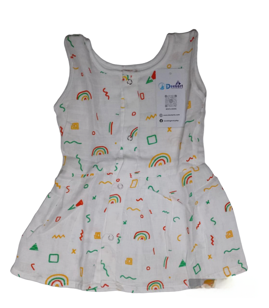 DBABFT2- Organic baby frock