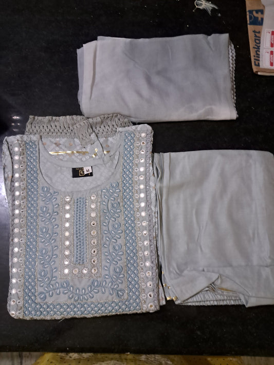 Nyra cut stiched suit