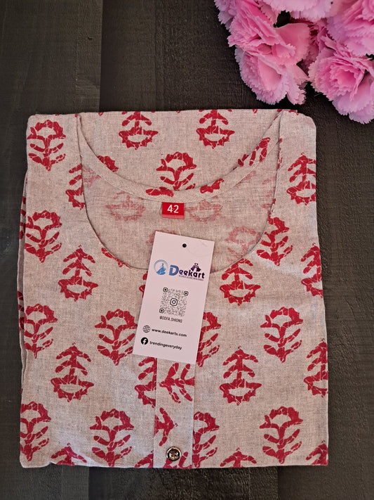PKUR4- Workwear kurti