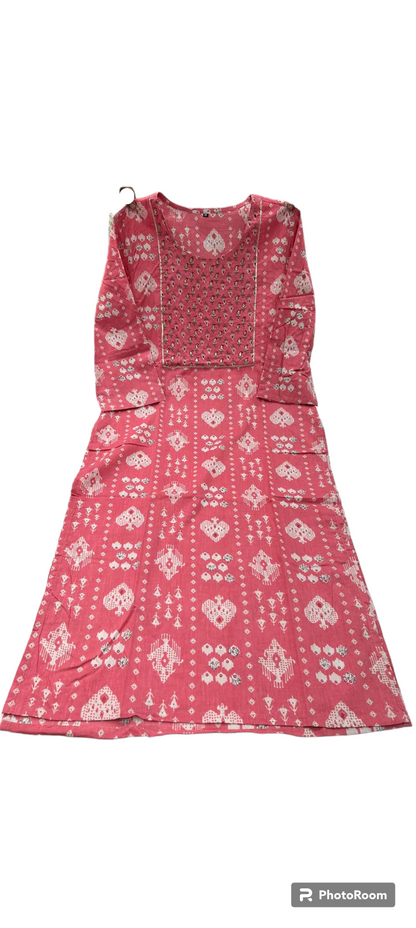 ECK1- Side slit kurti