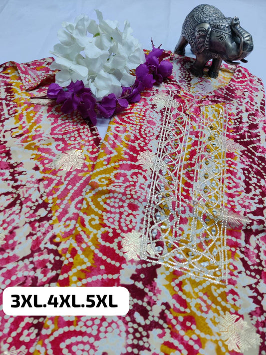 KUR3- Side slit kurti