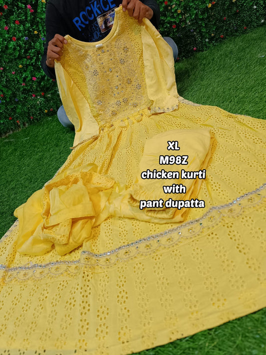 CHS2- Chikangari suit
