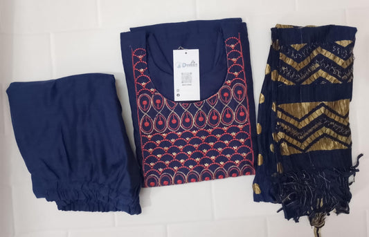 CHST5- Chanderi silk suit