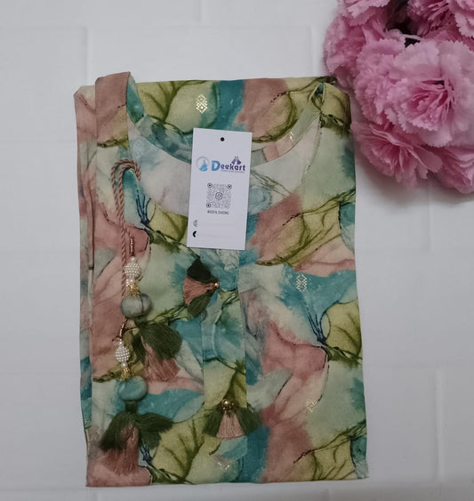 TKUR2- Tassel kurti