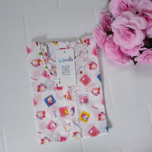 DKIDFK7- GIRL KIDS FROCK