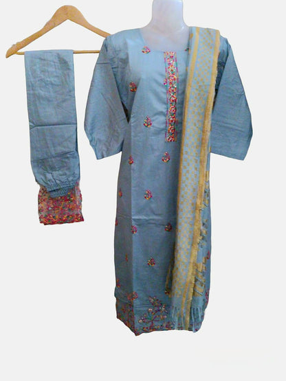 CHST10- Chanderi silk suit