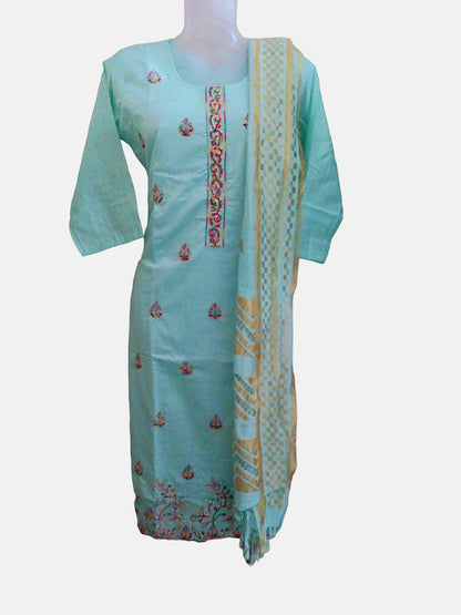 CHST11- Chanderi silk suit