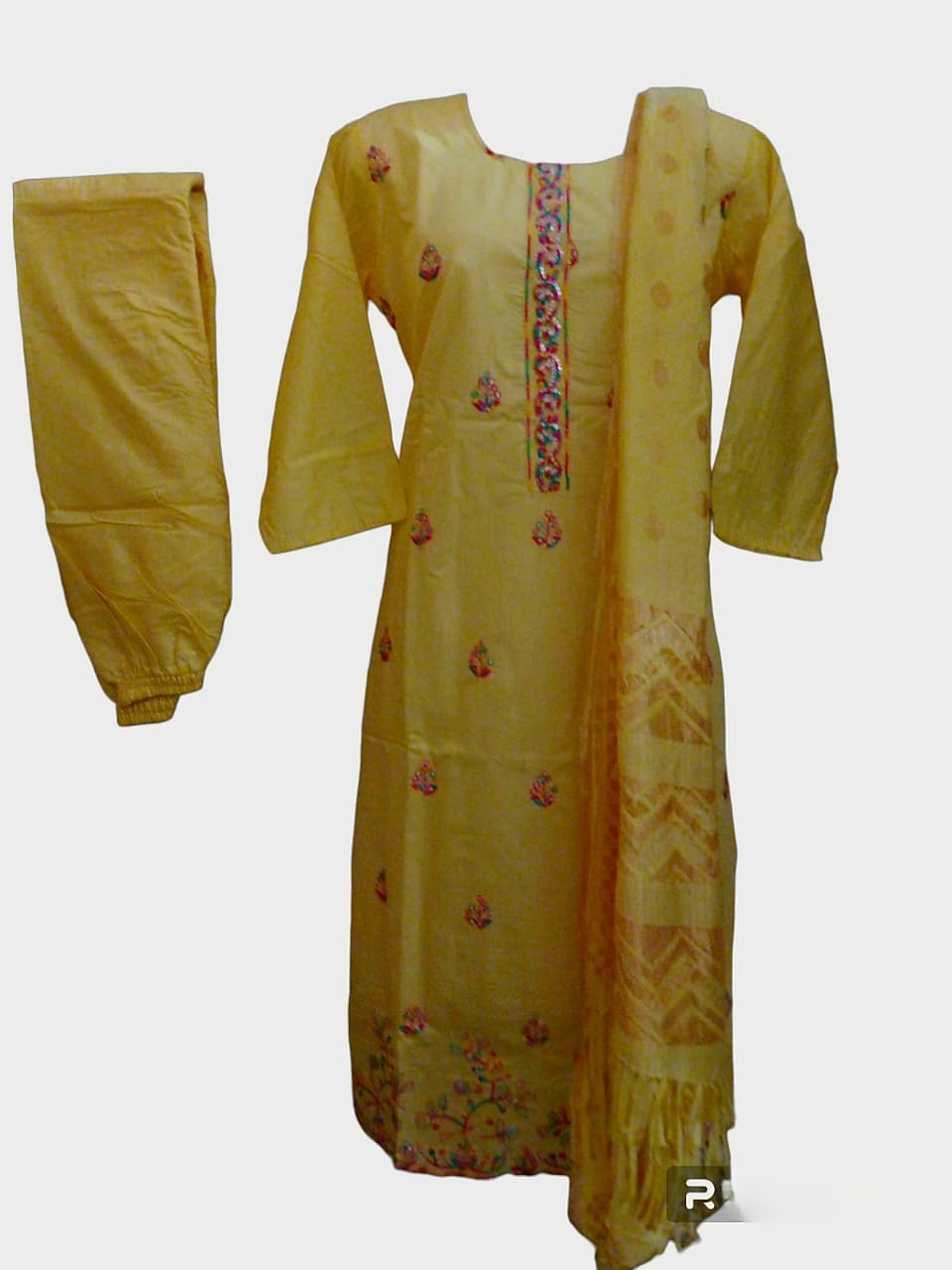 CHST3- Chanderi silk suit