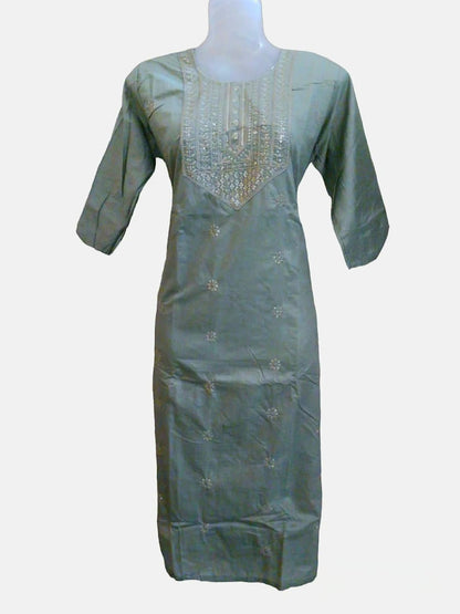 CHST6- Chanderi silk suit