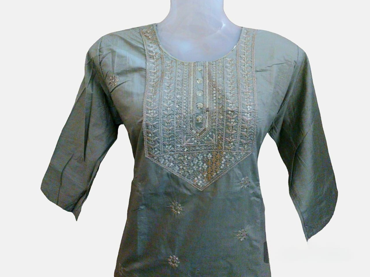 CHST6- Chanderi silk suit