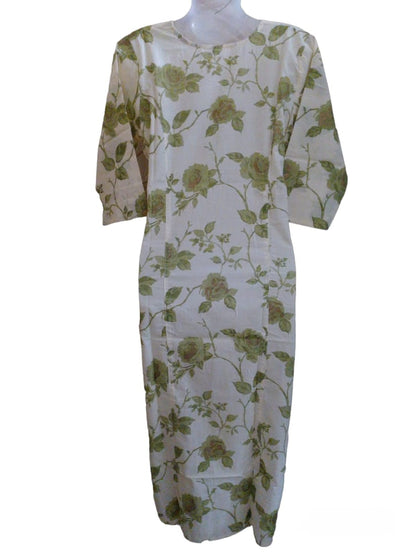 GREEN FLORAL Kurti