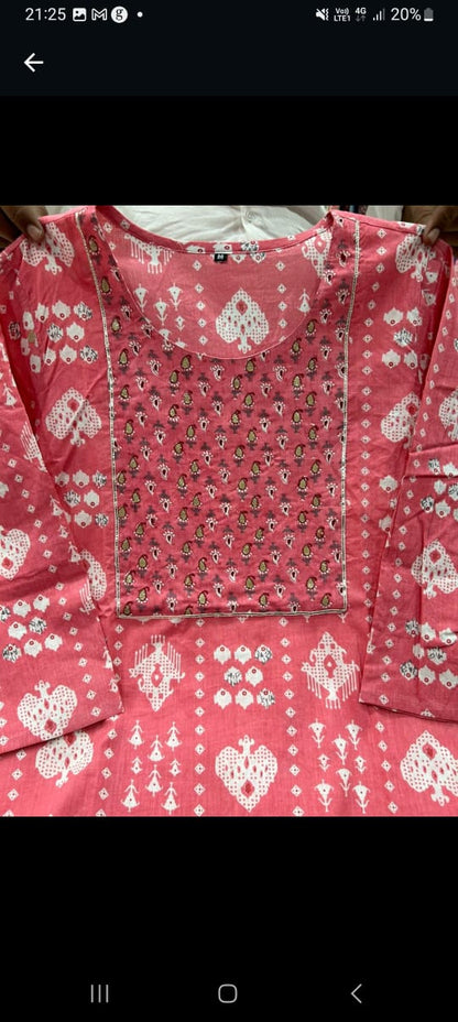 ECK1- Side slit kurti