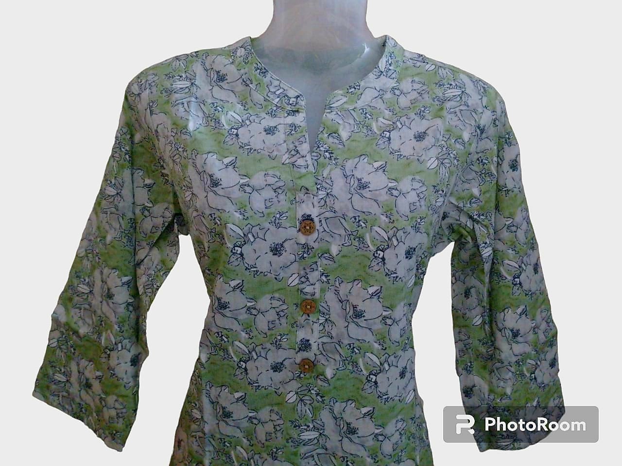 KK1- Mandarin collar kurti