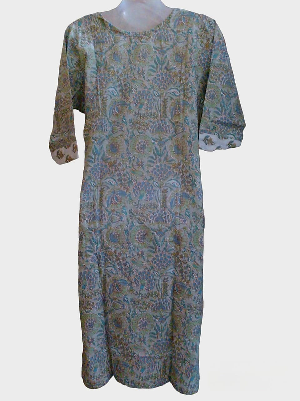 KUR8- Patchwork Kurti