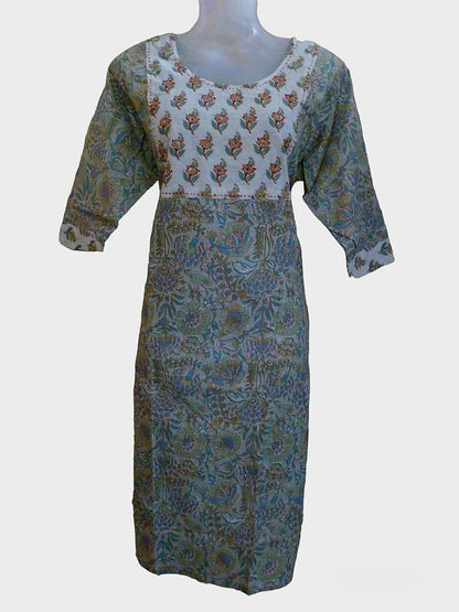 KUR8- Patchwork Kurti