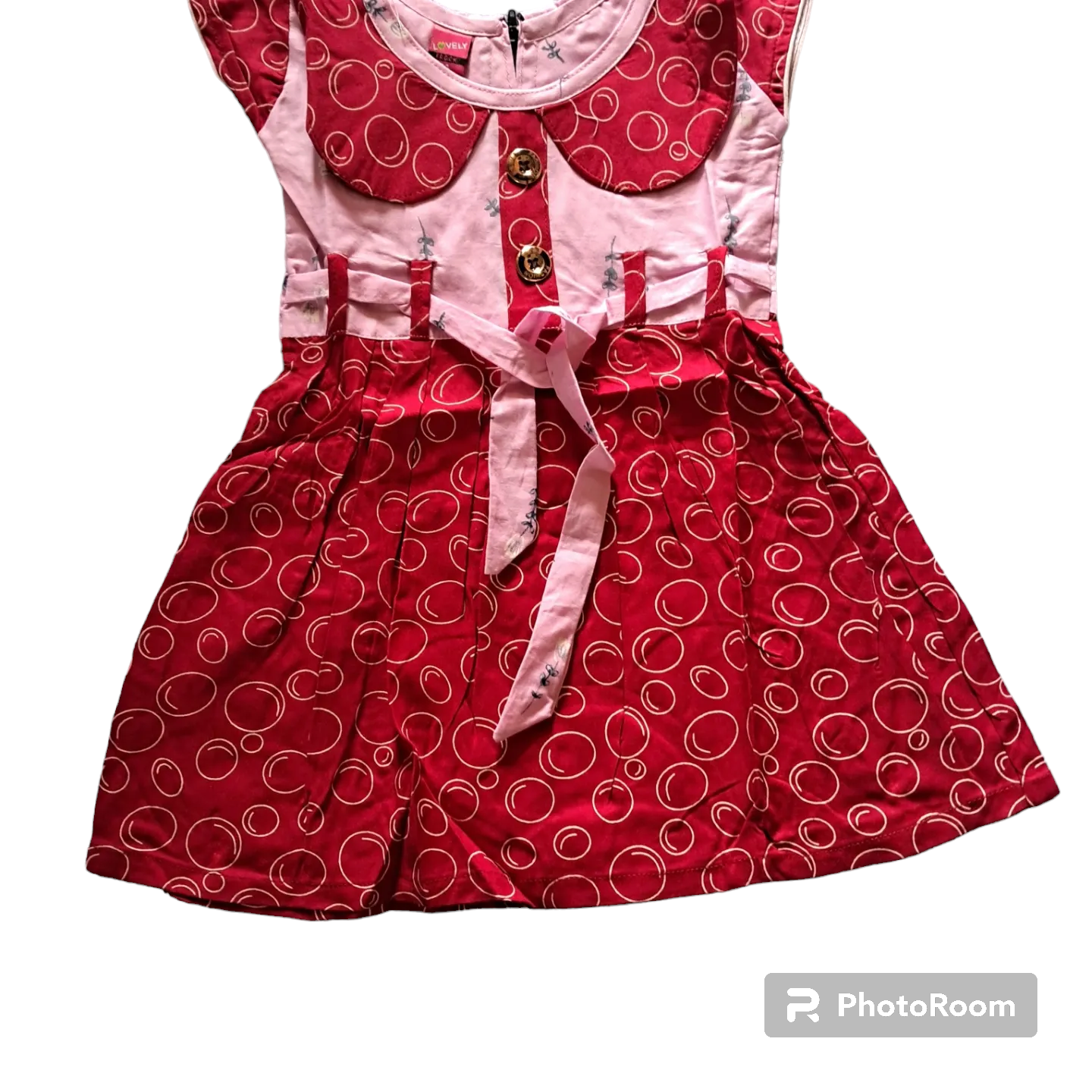 DKIDFL6-Girl Kids frock
