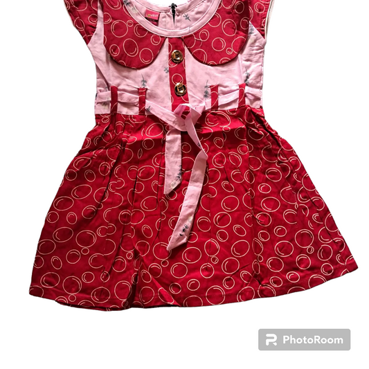 DKIDFL6-Girl Kids frock