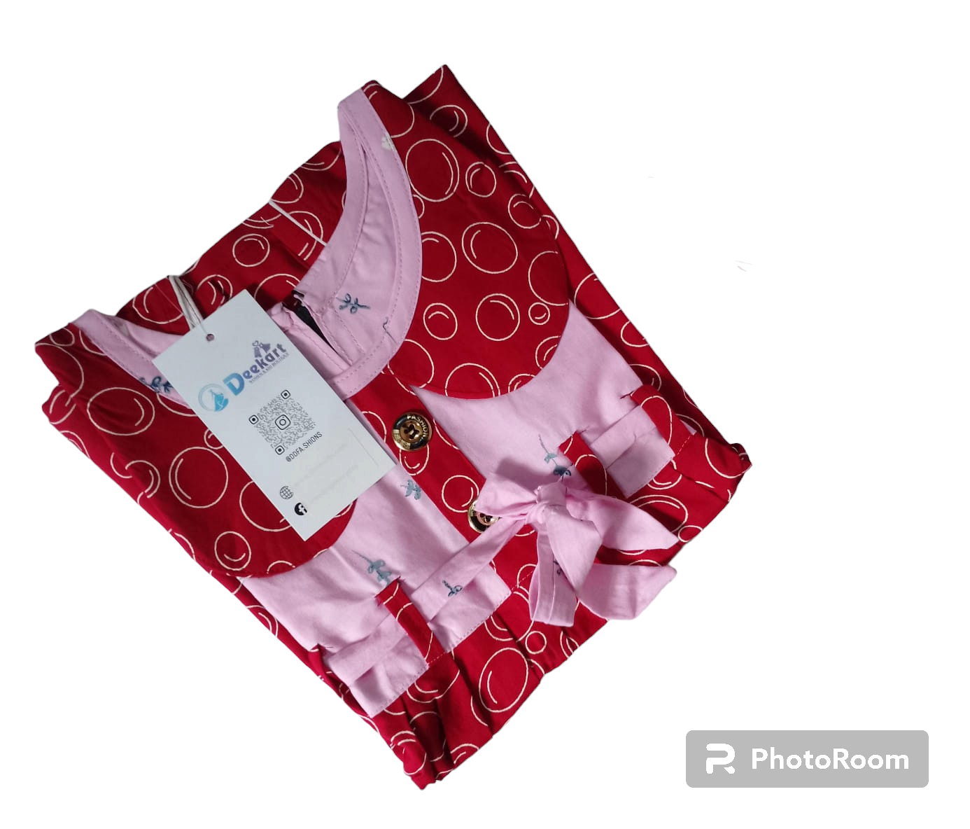 DKIDFL6-Girl Kids frock