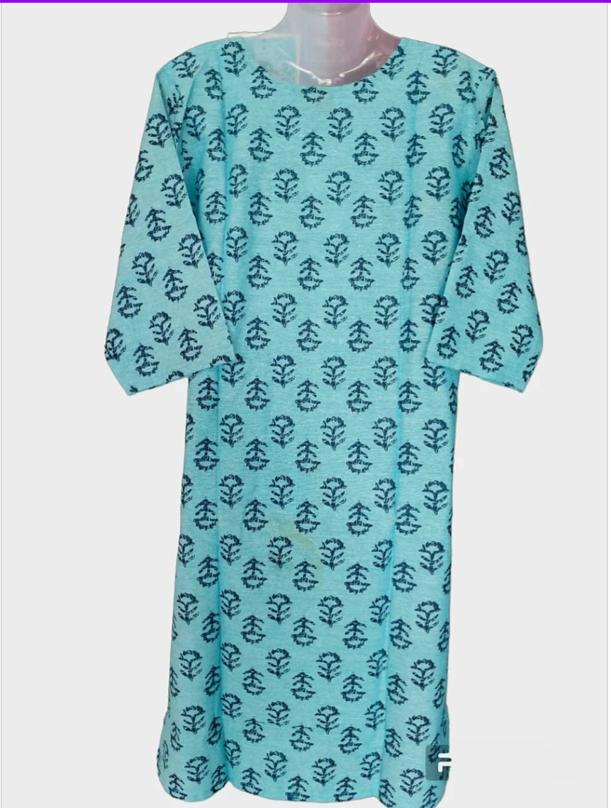 Straight cut kurti