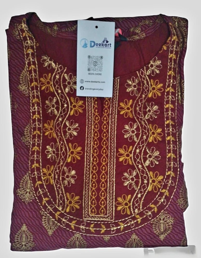 DUKZ1- Umbrella type kurtis