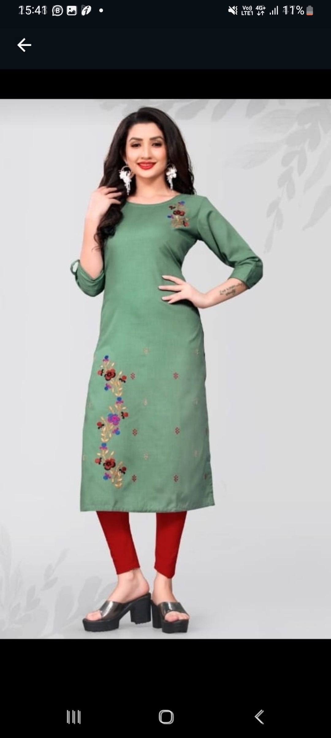 ECK3- Threadwork kurti